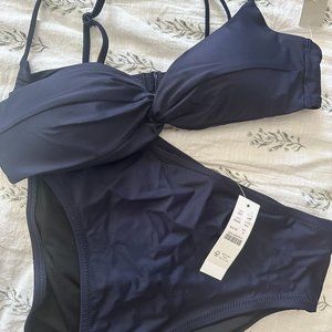NWT J. Crew  Strappy twist bikini